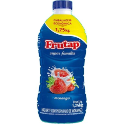 iogurte frutap garrafa 1250g morango
