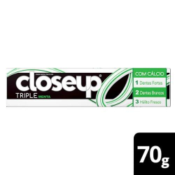 creme dental close up triple menta 70gr
