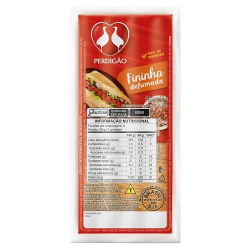 linguica fininha perdigao cozida e defumada 215g