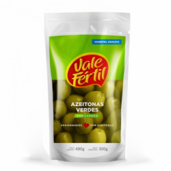 azeitonas verdes vale fertil sachet 300g
