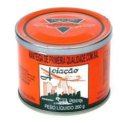 manteiga aviacao extra com sal lata 200g