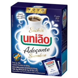 acucar diet uniao sucralose 50 unids de 800mg
