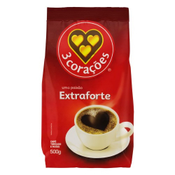 cafe 3 coracoes extra forte 500g
