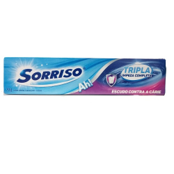 creme dental sorriso tripla limpeza completa white 70g