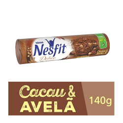 biscoito nesfit delice cacau e avela 140g