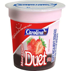iogurte carolina duet sabores 130g