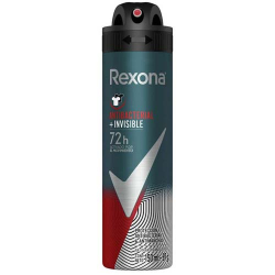 desodorante antitranspirante rexona antibacterial+invisible 150ml