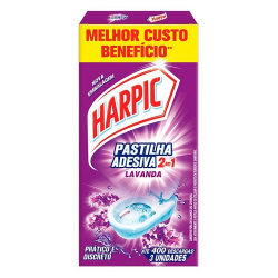 harpic pastilha adesiva leve 5 pague 4 lavanda