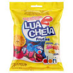 bala dori lua cheia de frutas - 100g