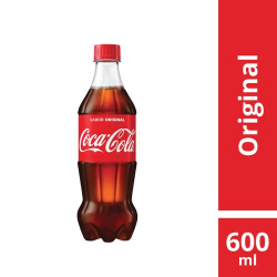 refrigerante coca cola pet 600ml