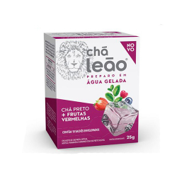 cha leao agua gelada fuze cha preto e frutas vermelhas 25gr