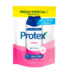 sabonte protex liquido 200ml cream refil