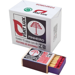 fosforos fiat lux com 10 caixas