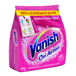 tira manchas vanish oxi action refil 400gr