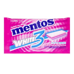 chiclete mentos 3l fresh tutti whit