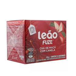 cha maca & canela cha leao caixa 20g 10 unidades