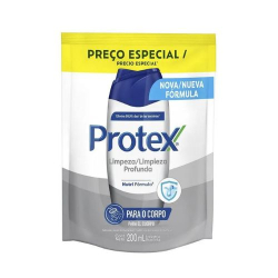 sabonte protex liquido antibacteriano 200ml limpeza profunda refil
