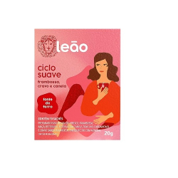 cha leao 20g c/10 ciclo suave franboesa, cravo, canela