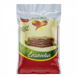 massa para lasanha amabile 500g