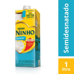 leite longa vida ninholt semidesnatado