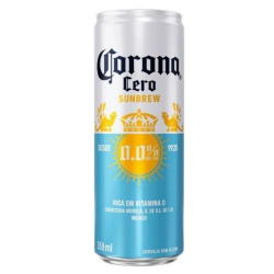 cerveja corona lt 350ml cero sunbrew