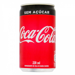 refrigerante coca cola zero acucar 220ml