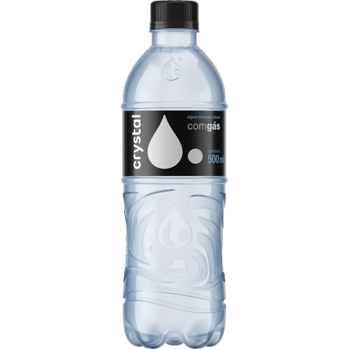 Água Mineral Crystal Com Gás 500ml
