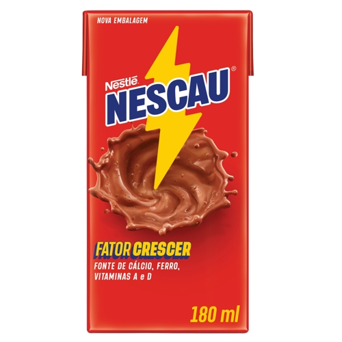 Bebida Láctea Nestlé Nescau Chocolate 180ml
