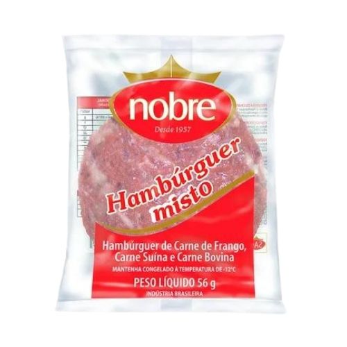Hambúrguer Misto Nobre 2x56g