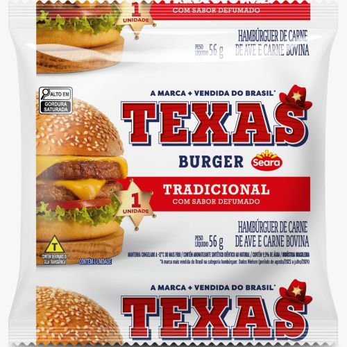 Hamburguer Seara Texas 56g