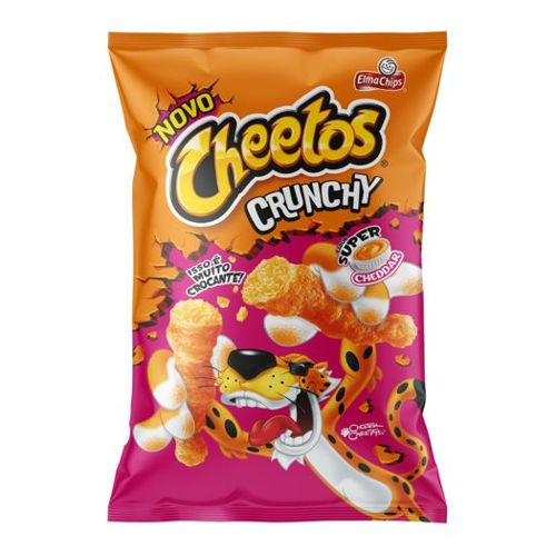 Salgadinho Elma Chips Cheetos Crunchy Super Cheddar 78g