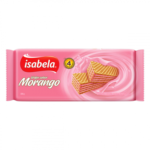 Wafer Isabela Morango 100g