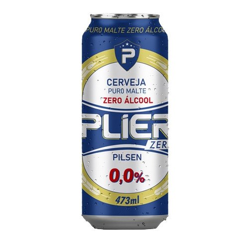 Cerveja Plier Pilsen Zero Álcool 473ml