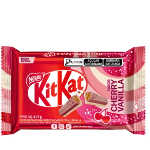 Chocolate Kit Kat 4 Fingers Cherry Vanilla 41.5g