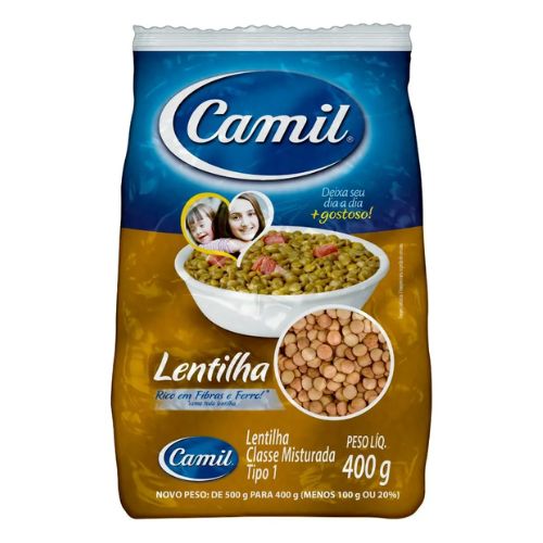 Lentilha Camil Tipo 1 400g