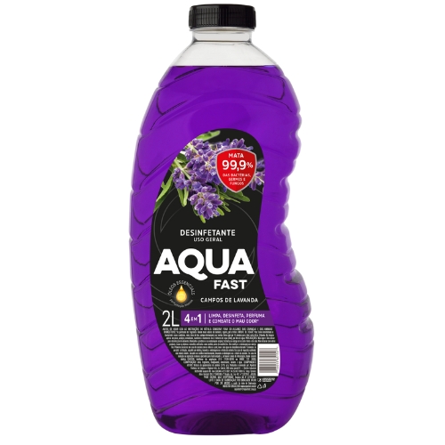 Desinfetante Aquafast Campos Lavanda 2l