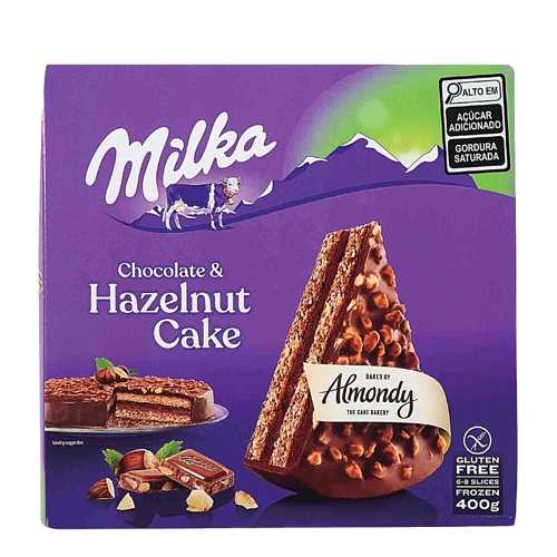 Torta Milka Chocolate Hazelnut Cake 400g