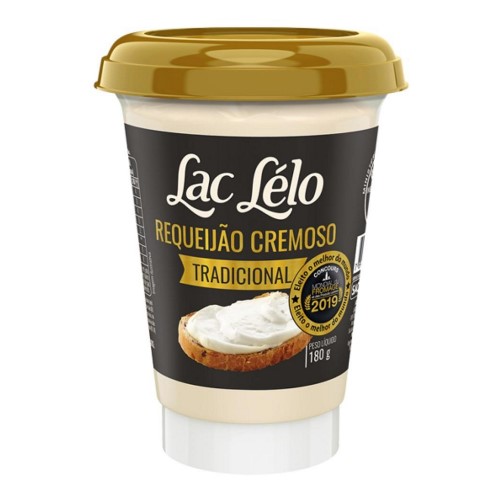 Requeijao Lac Lelo 180g Trad