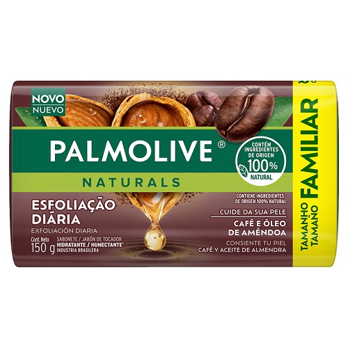 Sabonete Palmolive Naturals Café Óleo Amêndoa 150g