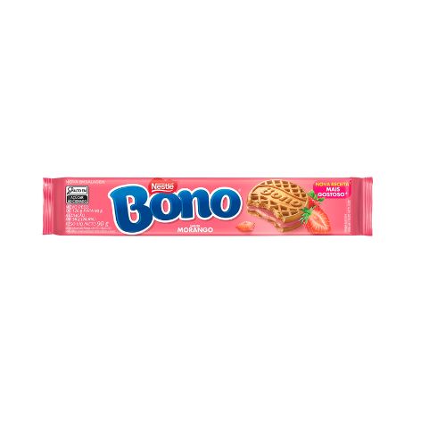 Bisc Nestle Bono 90g Morango