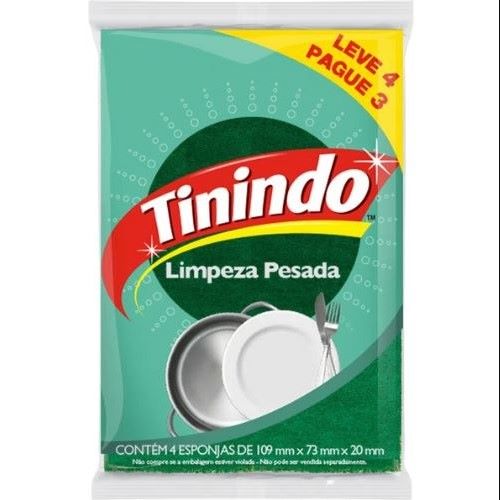 Esponja Louca Tinindo L4p3un Limp Pesada