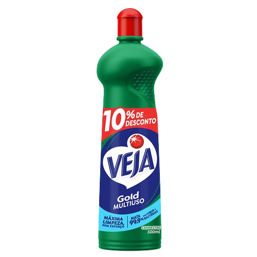 Limpador Veja Gold Campestre Multiuso Com 10% De Desconto 500ml