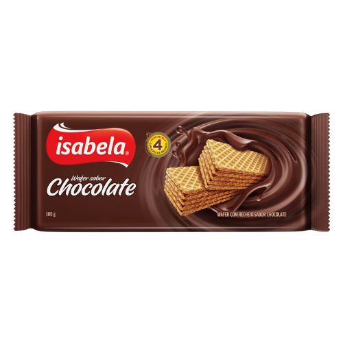 Wafer Isabela Chocolate Suiço 100g