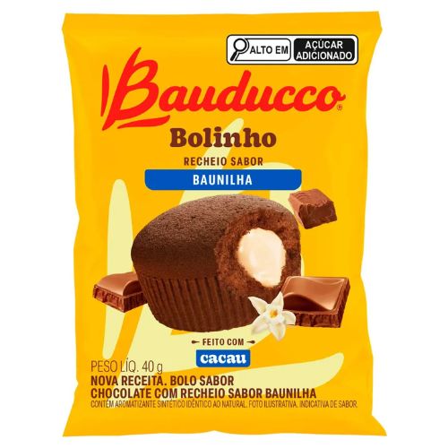 Bolinho Bauducco Baunilha 40g