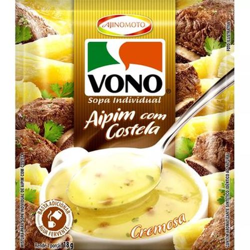 Sopa Vono 18g Aipim/costela