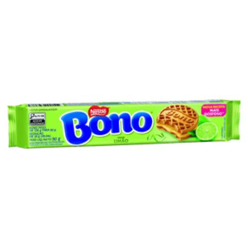 Biscoito Recheado Bono Limão 90g