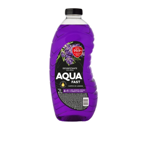 Desinfetante Aquafast Campos De Lavanda 2l