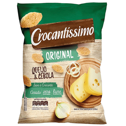 Torrada Crocantissimo Queijo/cebola 40g