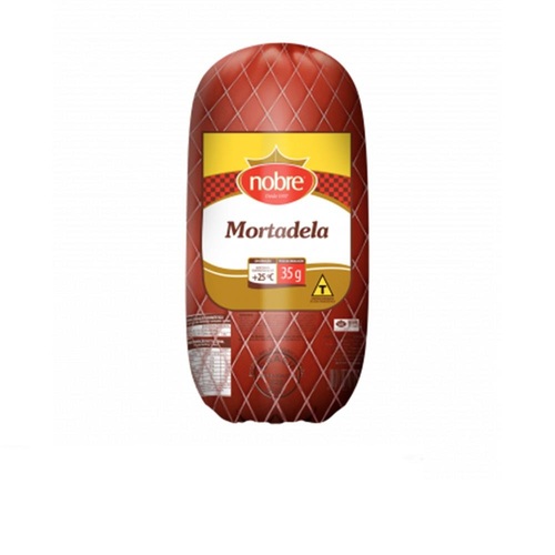 Mortadela Bolog.nobre Peça 300g C/pimenta