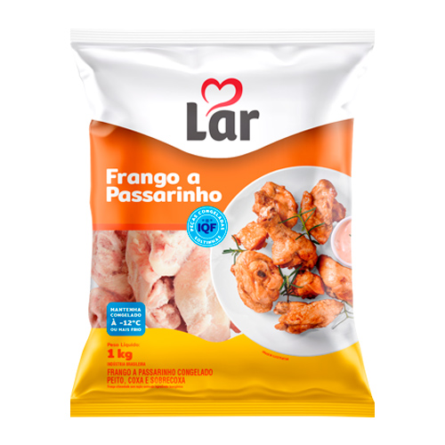 Frango A Passarinho Lar Congelado Iqf 1kg